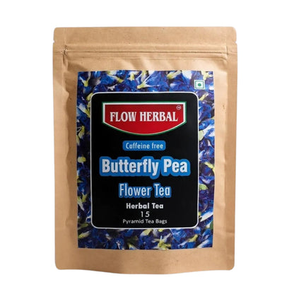Butterfly Pea Flower Tea, 15 Pyramid Tea bags
